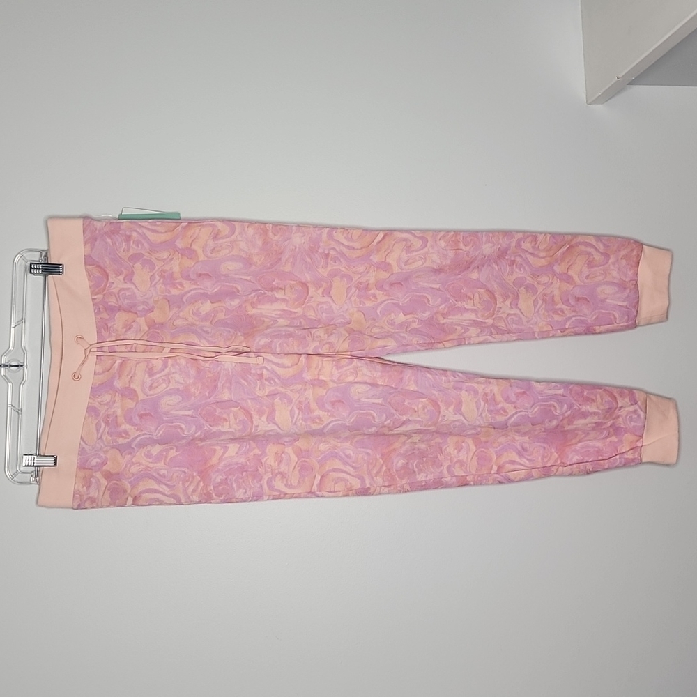 Abound Pink Purple Spacey Joggers size large